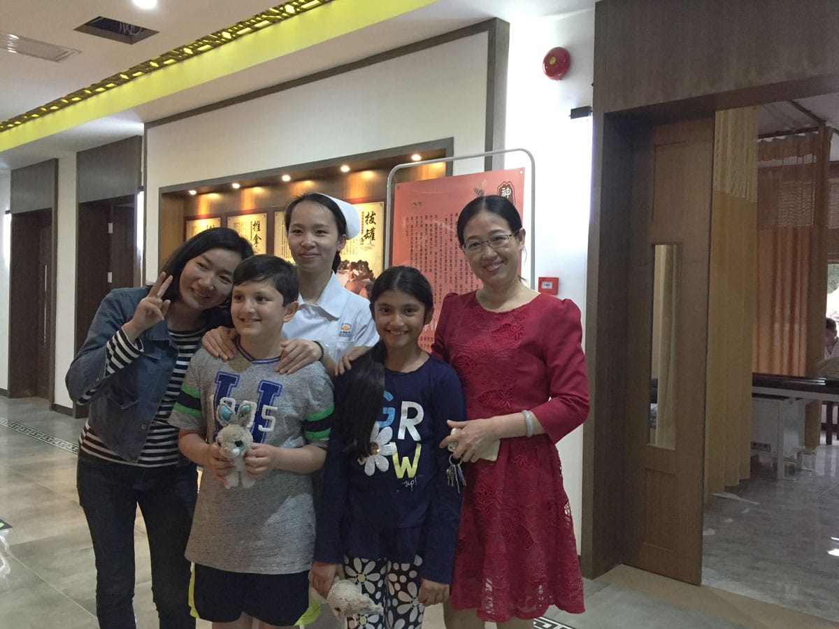 patient in China for stem cell treatment for Autism